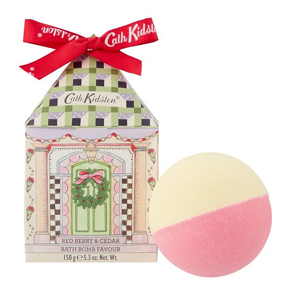 Cath Kidston A Doll's House Red Berry & Cedar Bath Bomb Cath Kidston