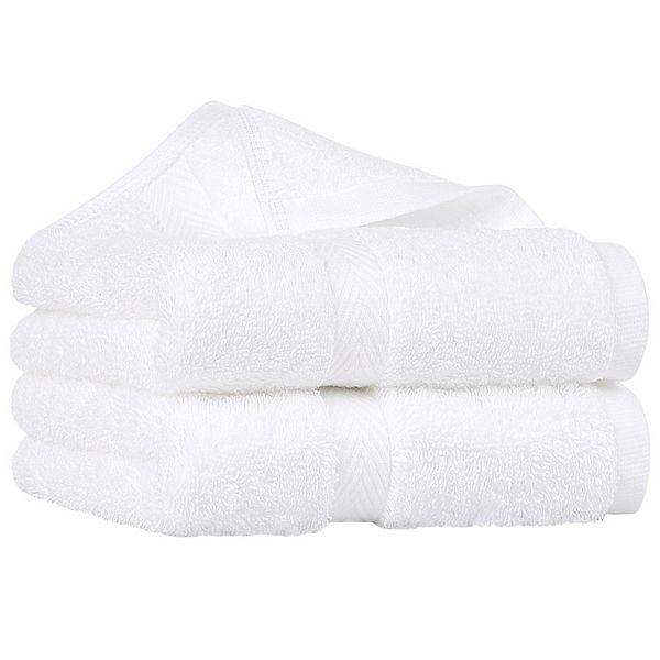 Luxury Hand Towels, Cotton Bathroom Hand Towel Set Of 2, Hotel Towels For Hand Face Hair Gym PiccoCasa