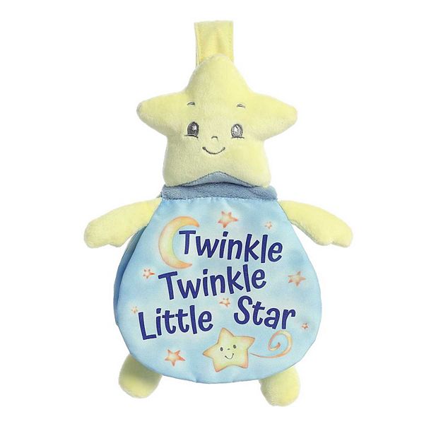 Ebba Small Yellow Story Pals 9" Twinkle Twinkle Little Star Educational Baby Stuffed Animal Ebba