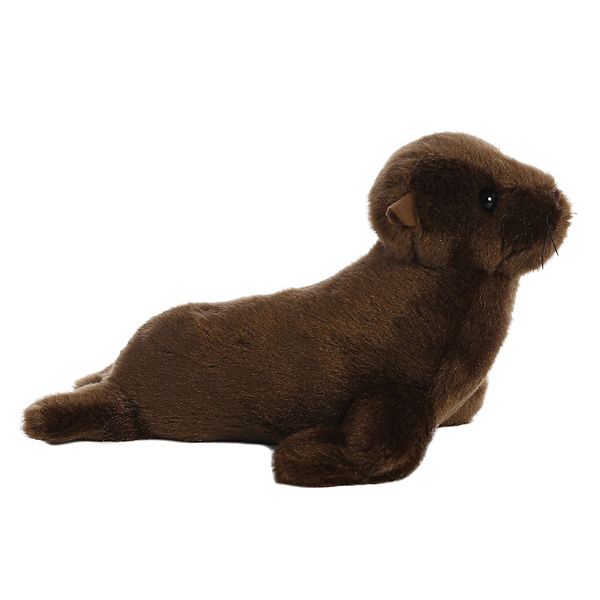 Aurora Small Brown Mini Flopsie 8" California Sea Lion Adorable Stuffed Animal Aurora