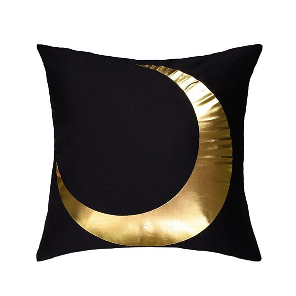 Gold Stamping Decorative Throw Pillowcase 18"x18" Square Cushion Cover, #9 PiccoCasa