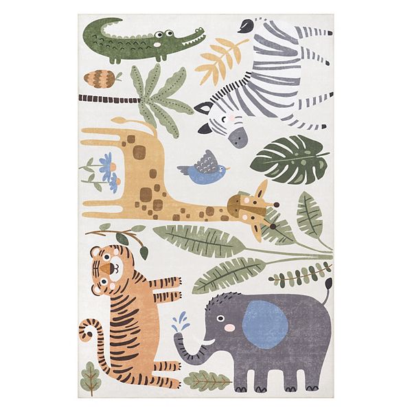 nuLOOM Felipa Safari Machine Washable Area Rug NuLOOM