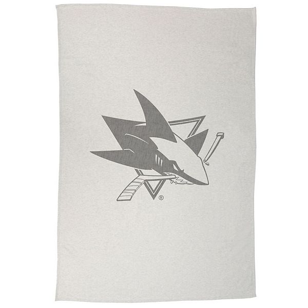 "San Jose Sharks 54"" x 84"" Sweatshirt Blanket" Logo Brand