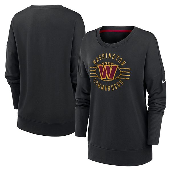 Женское черное худи Nike Washington Commanders Rewind Playback Icon с технологией Dri-FIT Nike