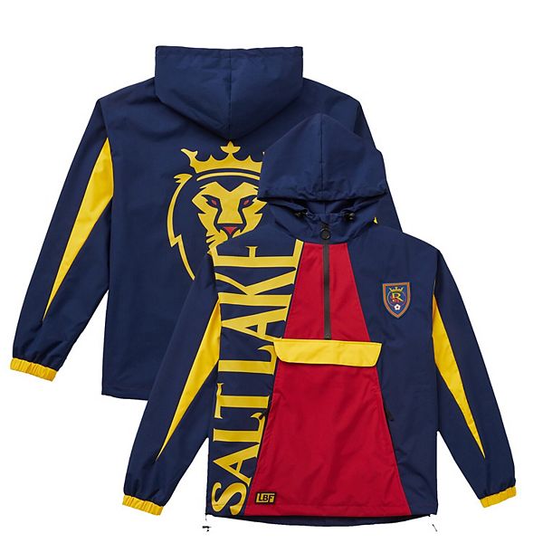 Анорак унисекс Tekker Half-Zip с логотипом Real Salt Lake от Live Breathe Futbol Live Breathe Futbol