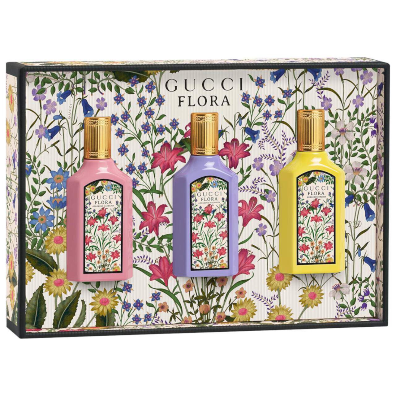 Gucci Mini Flora Eau de Parfum Perfume Trio Set GUCCI