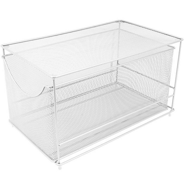 Sorbus Mesh Metal Cabinet Organizer Sorbus