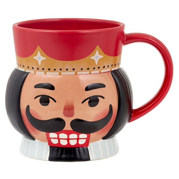 Hallmark Sculpted Nutcracker Christmas Mug Hallmark