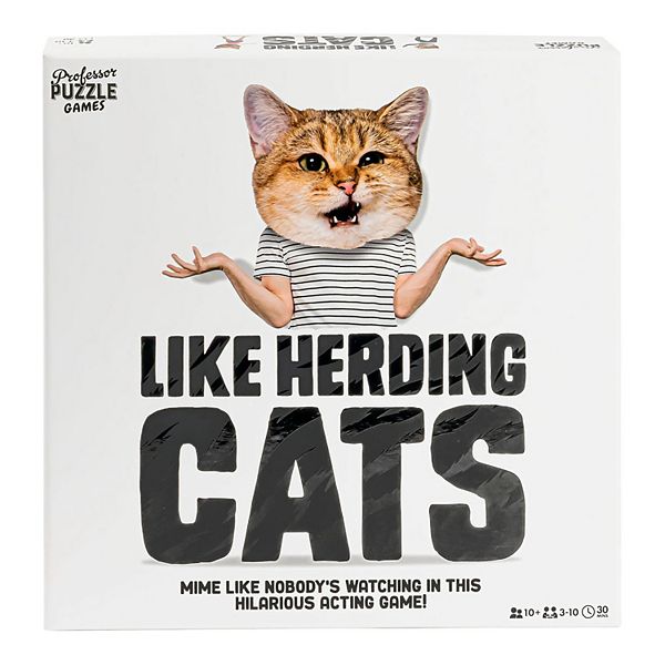 Professor Puzzle USA Like Herding Cats Card Game PROFESSOR PUZZLE