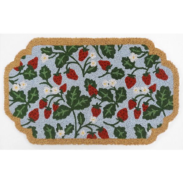 Celebrate Together™ Spring Strawberry Shaped Coir Doormat Celebrate Together