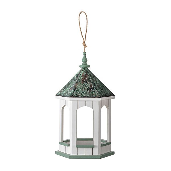 Glitzhome Large Capacity Hanging Bird Feeder Glitzhome