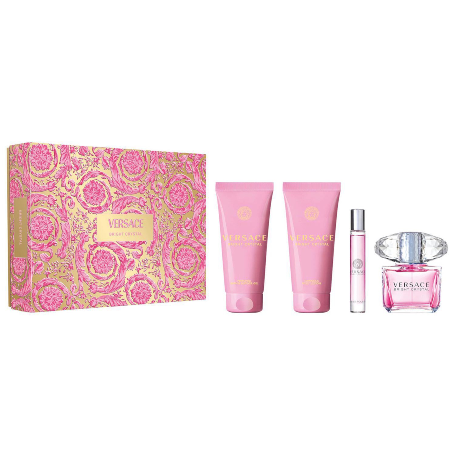 Versace Bright Crystal Eau de Toilette Gift Set Versace