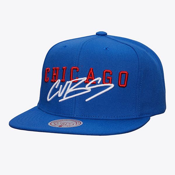 Кепка Mitchell & Ness Royal Chicago Cubs Team Tagged Snapback Mitchell & Ness