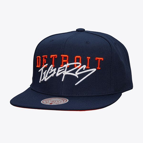 Кепка Mitchell & Ness Navy Detroit Tigers Team Tagged Snapback Mitchell & Ness