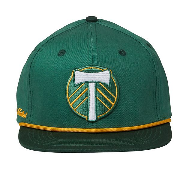 Унисекс зеленая кепка Snapback с вышивкой Portland Timbers, регулируемая по размеру Live Breathe Futbol