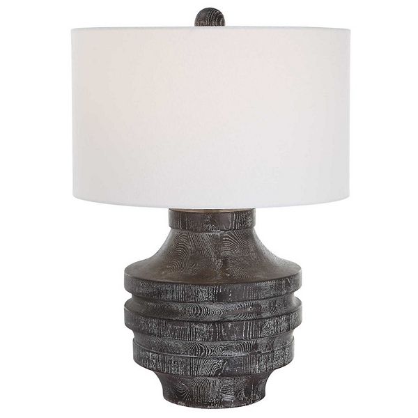 Uttermost Timber Carved Wood Table Lamp Uttermost