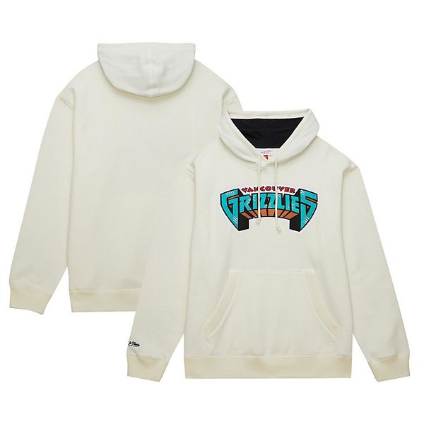 Мужская Футболка Mitchell & Ness Кремовая Vancouver Grizzlies Hardwood Classics Vintage Mitchell & Ness