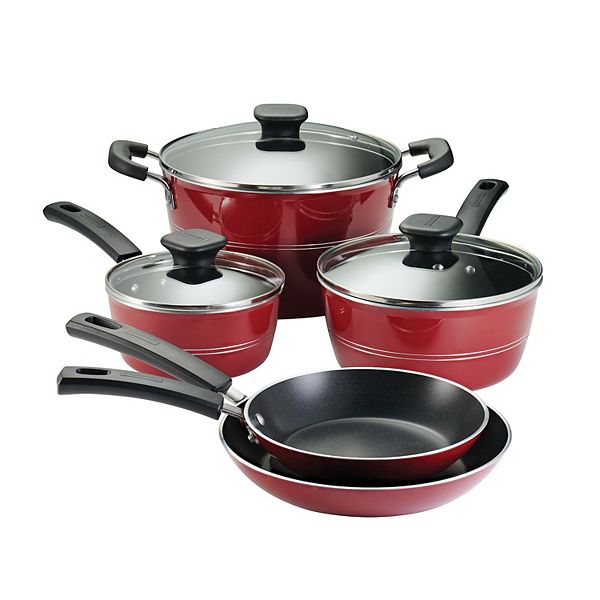 Tramontina Sicilia Aluminum Nonstick 8-Piece Cookware Set Tramontina