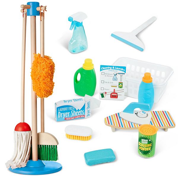 Melissa & Doug Deluxe Cleaning & Laundry Play Set Melissa & Doug