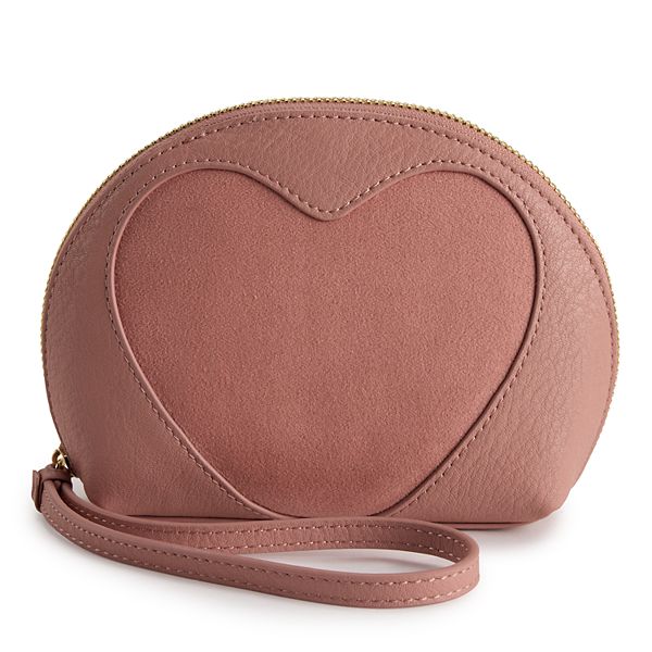 Сумочка Love Pouch из искусственной кожи и полиэстера с замком, 13 х 18 х 6 см LC Lauren Conrad