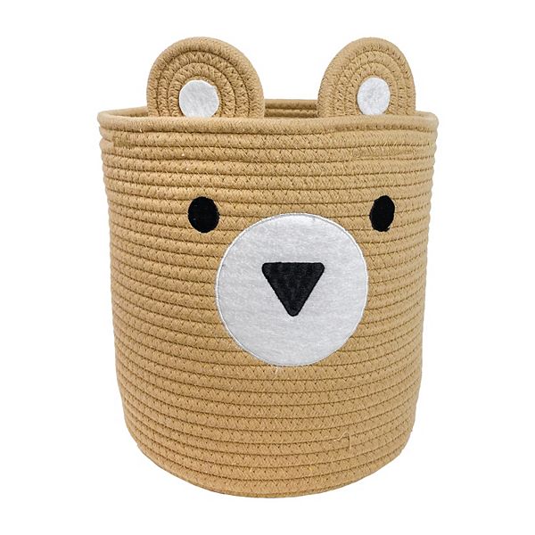 Little Darlings Bear Rope Bin Basket Little Darlings