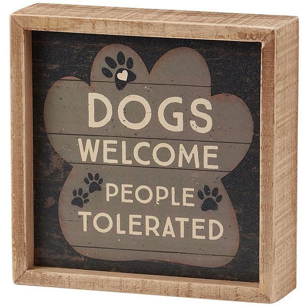 By Kathy Love My Pets Box Sign Table Decor By Kathy