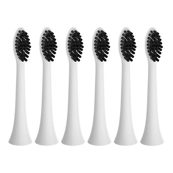 Pursonic Replacement Toothbrush Heads Charcoal Infused Bristles Compatible With Sonicare Toothbrush. Pursonic