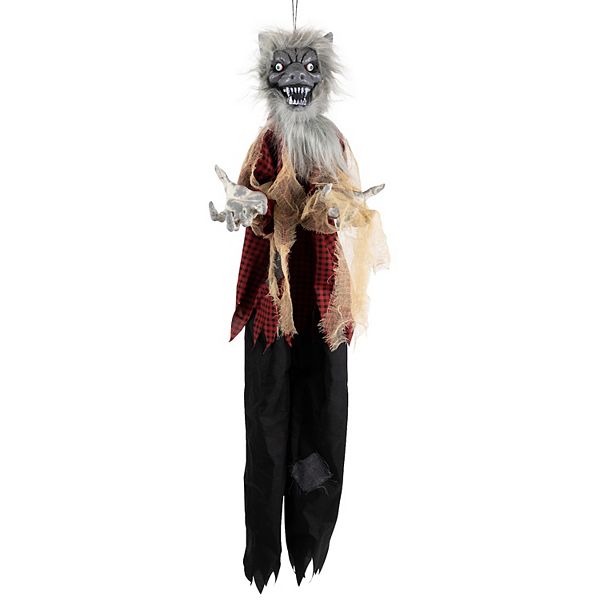 Northlight Animated Werewolf Halloween Hanging Decor Northlight