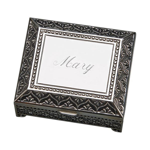 3" Square Jewelry Box Creative Gifts International