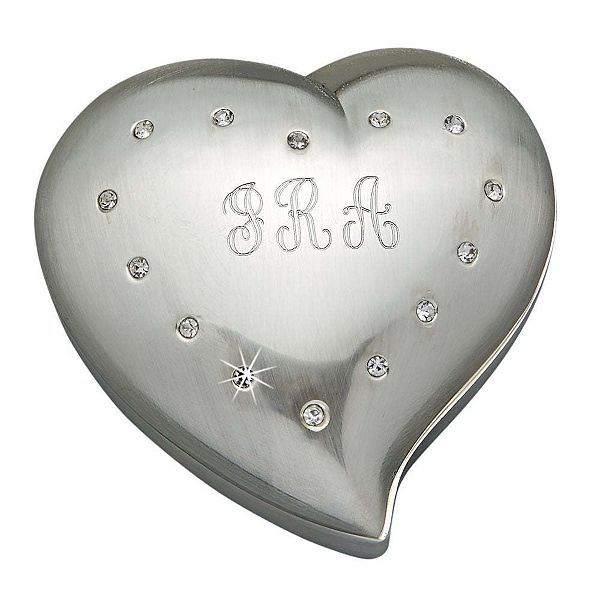 Free Form Heart Shaped Box With Crystals Creative Gifts International