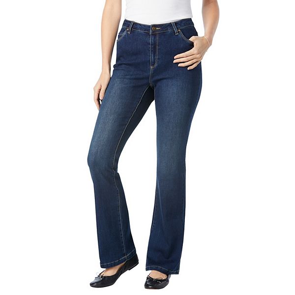 Женские Джинсы skinny Woman Within Comfort Curve Bootcut Woman Within