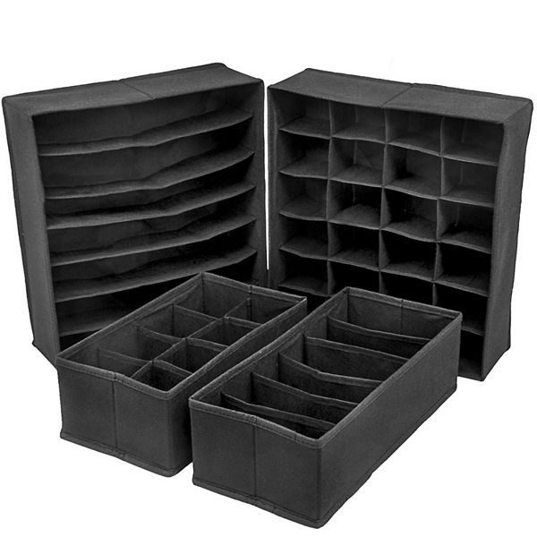 Sorbus Foldable Drawer Dividers 4-piece Set Sorbus