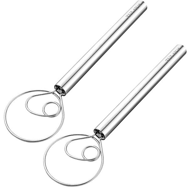 Zulay Kitchen Stainless Steel 13-inch Danish Dough Whisk 2-pack Zulay