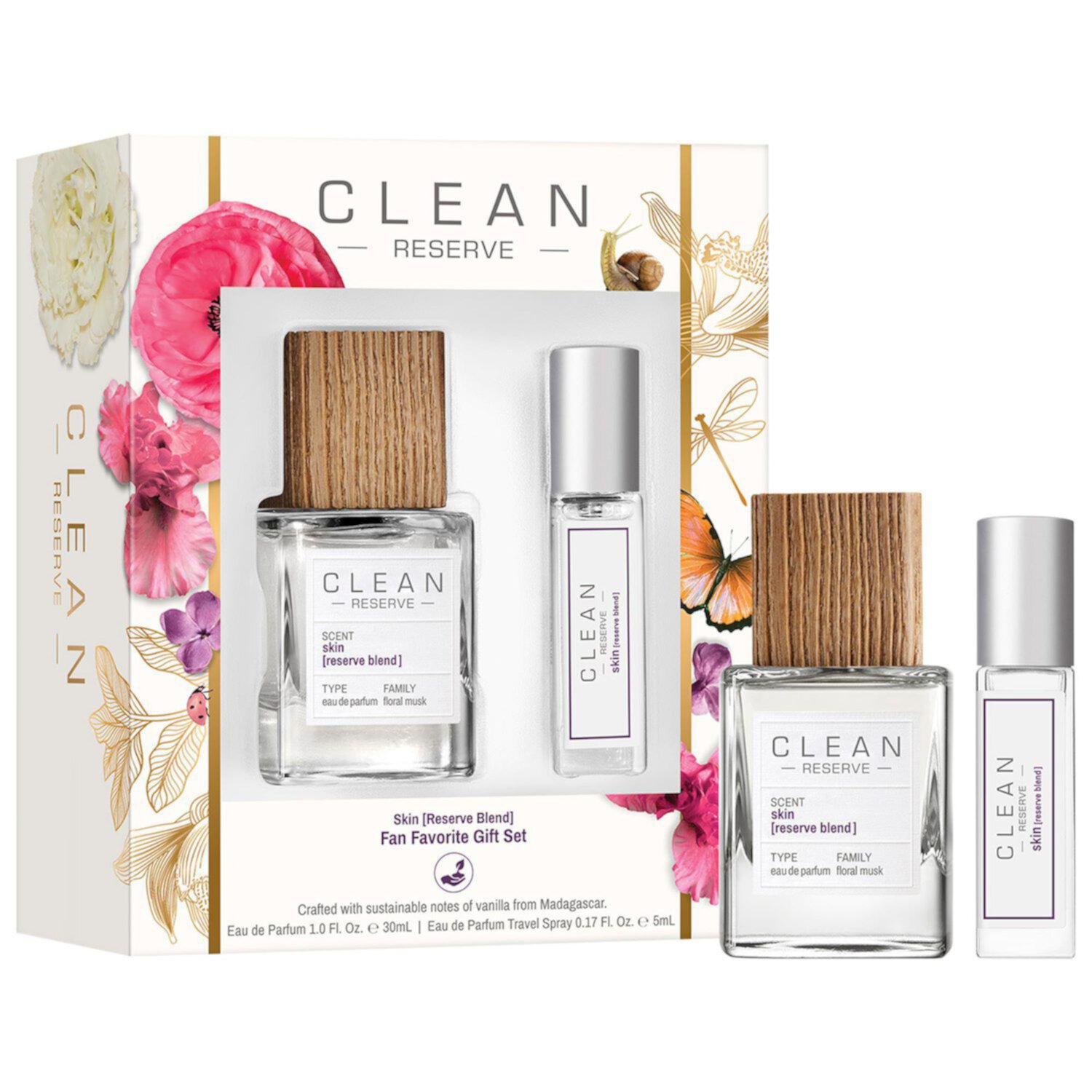 CLEAN RESERVE RESERVE Skin Fan Favorite Travel Spray Eau de Parfum Set CLEAN RESERVE