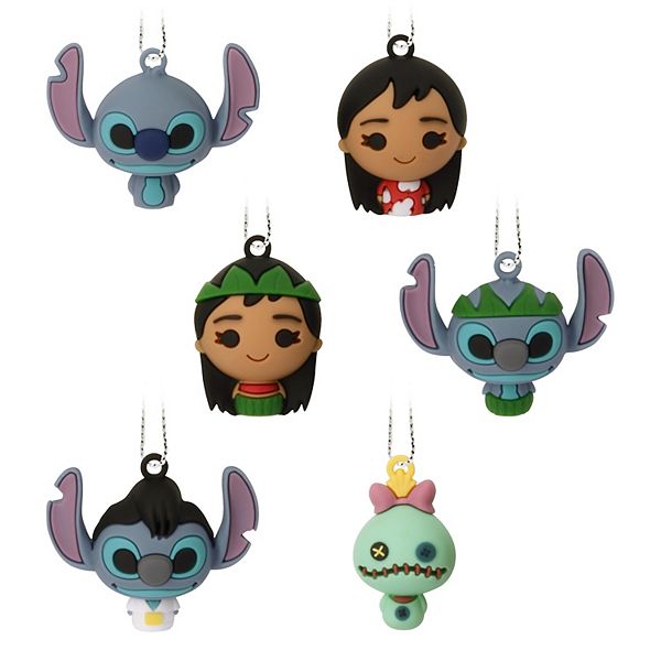 Disney's Lilo & Stitch by 6 Mini Shatterproof Christmas Ornaments Hallmark Hallmark