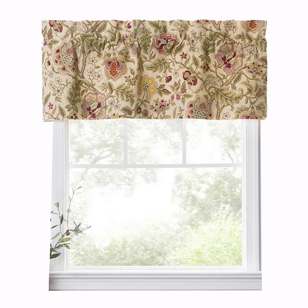 Прямой серый ламбрекен для окна с кармашком, штанга 7,6 см, 127x38 см Ellis Curtain