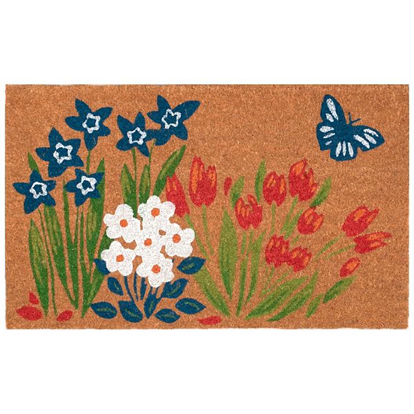 Liora Manne Natura Fresh Flowers Outdoor Mat Liora Manne