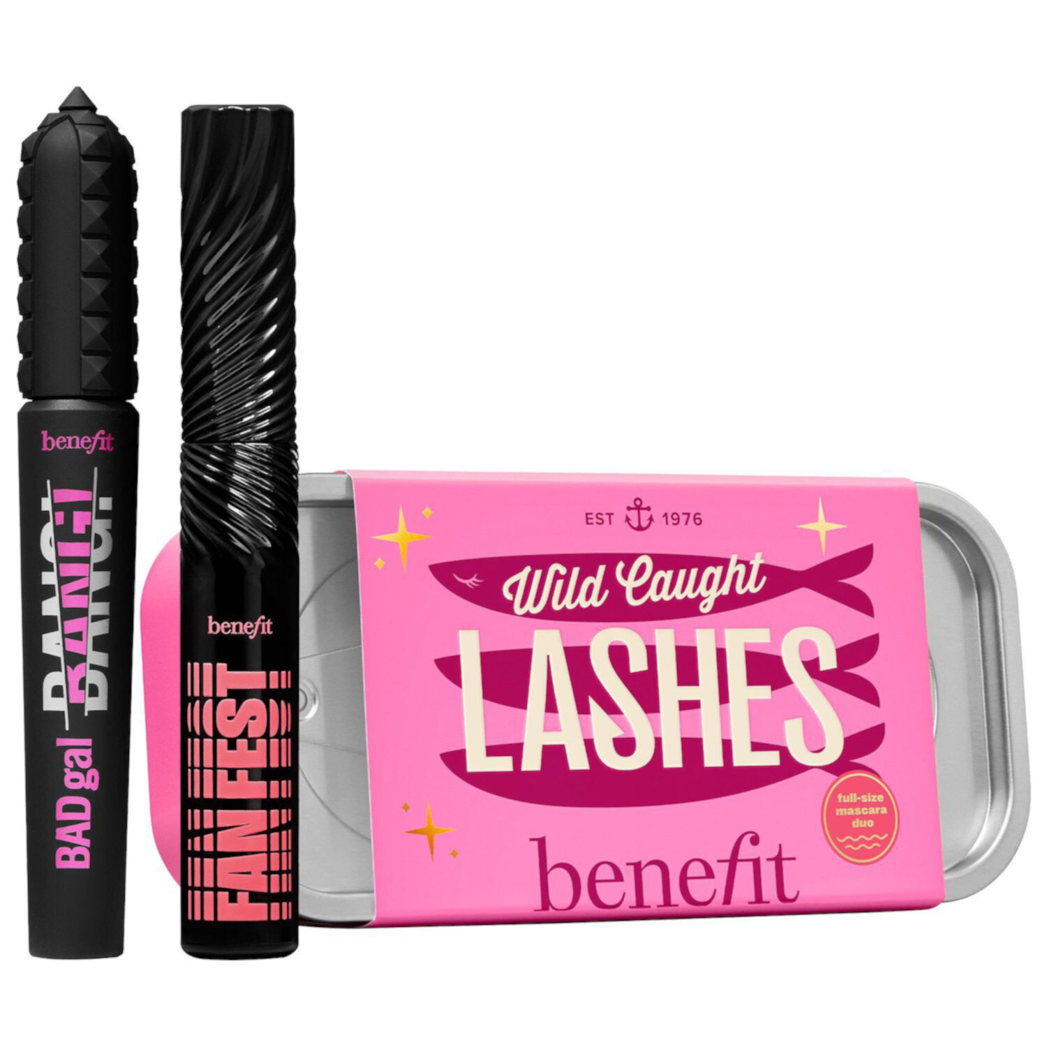 Benefit Cosmetics Wild Caught Lashes Volumizing Mascara Set Benefit Cosmetics