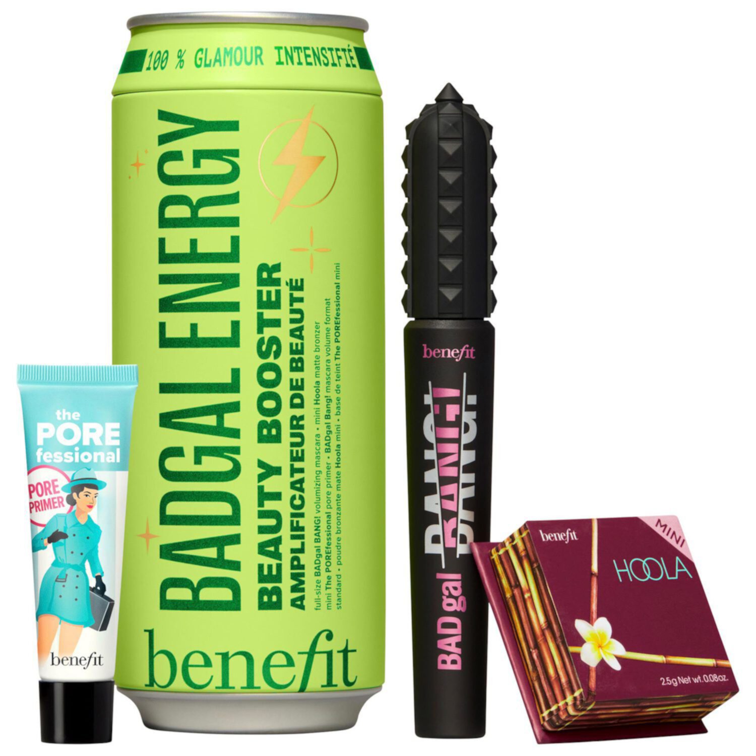 Benefit Cosmetics BADgal Energy: Mascara, Pore Primer & Bronzer Set Benefit Cosmetics