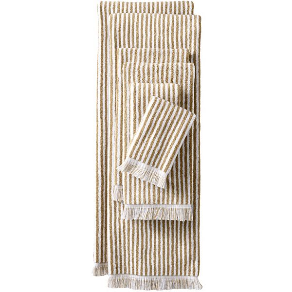 Lands' End 6-pc. Yarn Dyed Stripe Towel Set Lands' End