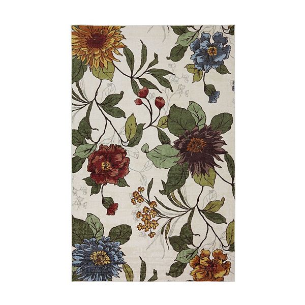 Brylanehome Non-skid Printed Loop Mohawk 20 X 34 Scatter Mat BrylaneHome