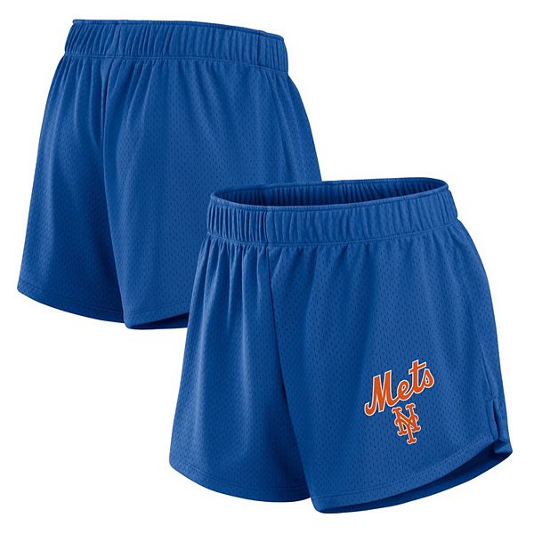 Женские сетчатые спортивные шорты New York Mets от Fanatics, 100% полиэстер Fanatics Brands - White Label