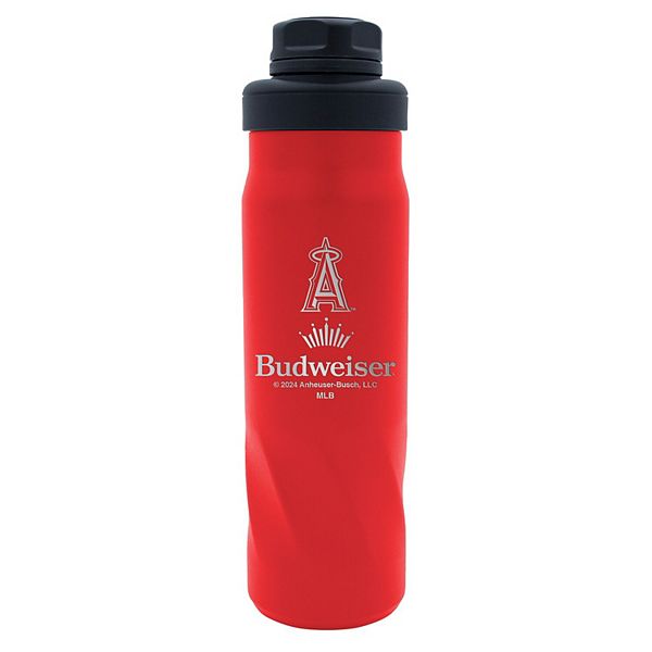 WinCraft  Los Angeles Angels 2024 MLB x Budweiser 20oz. Morgan Water Bottle Wincraft