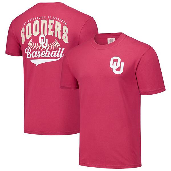 Мужская Футболка Image One Oklahoma Sooners Baseball Comfort Colors Image One