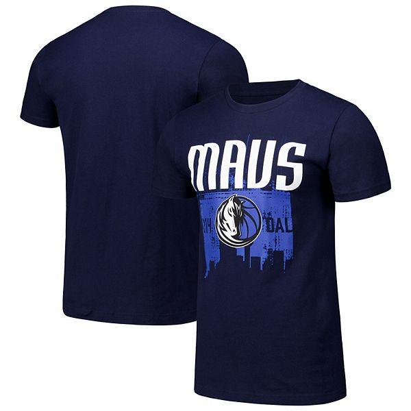 u Футболка Stadium Essentials Navy Dallas Mavericks Breakdown Stadium Essentials