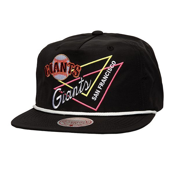 Кепка Mitchell & Ness Чёрная неформальная с логотипом San Francisco Giants Pew Pew Deadstock Mitchell & Ness