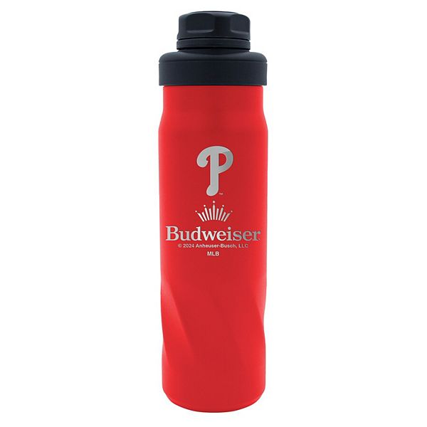 WinCraft  Philadelphia Phillies 2024 MLB x Budweiser 20oz. Morgan Water Bottle Wincraft