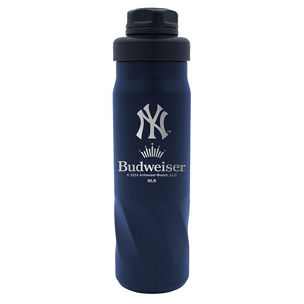 WinCraft  New York Yankees 2024 MLB x Budweiser 20oz. Morgan Water Bottle Wincraft