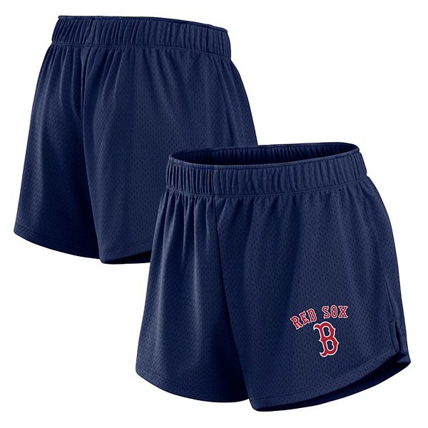 Женские Спортивные шорты Fanatics Navy Boston Red Sox Fanatics Brands - White Label