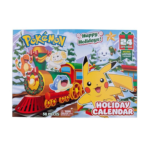 Pokemon Battle Figure Holiday Advent Calendar Licensed Character